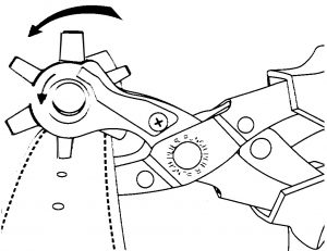 Leather Hole Punch Instructions
